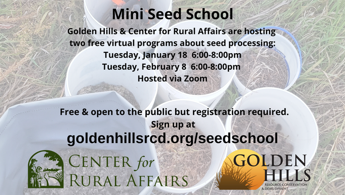 Mini Seed School - GOLDEN HILLS RC&D